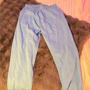 Year of Ours Light Blue Drawstring Lounge Pants